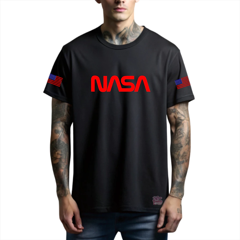 Camiseta NASA Unissex Algodão 100%